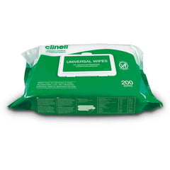 Clinell Universal Sanitising Anti-Bacterial Wipes x 200