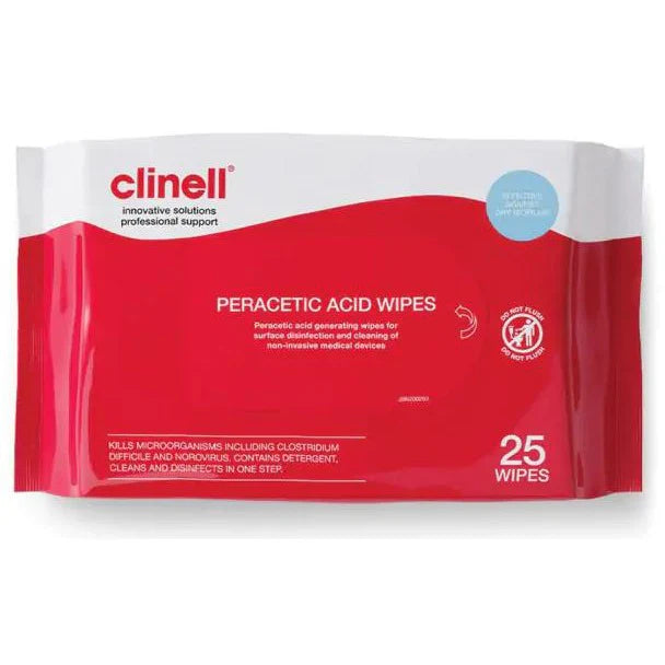 Clinell Sporicidal Wipes - Pack of 25