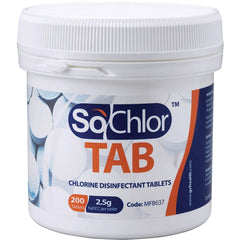 SoChlor TAB Disinfectant tablets (200 x 2.5g)