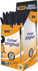 BIC Cristal Original Ballpoint Pen Medium Pack of 50
